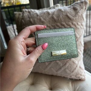Kate Spade Glitter Card Holder